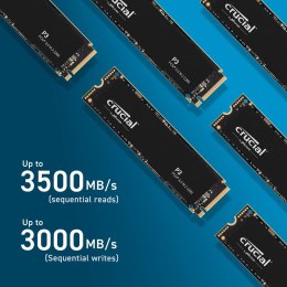 Dysk wewnętrzny SSD M.2 Crucial P3 500 GB GW FV