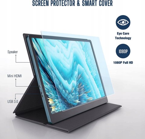 MONITOR CORPRIT 15,6'' FULLHD PRZENOŚNY OKAZJA HIT