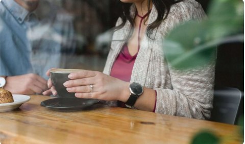 Withings Steel HR (40mm) - Black, Stal nierdzewna