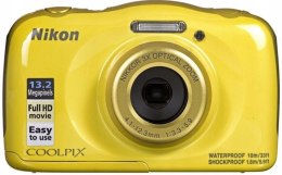 Aparat cyfrowy Nikon Coolpix W100 Family KIT żółty