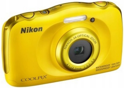 Aparat cyfrowy Nikon Coolpix W100 Family KIT żółty