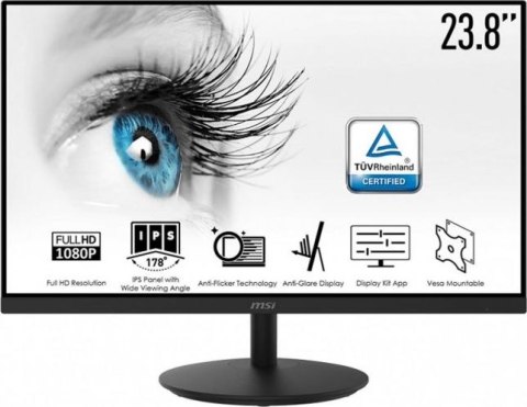 MONITOR MSI PRO MP242 FULLHD 23,8'' 75Hz OKAZJA!