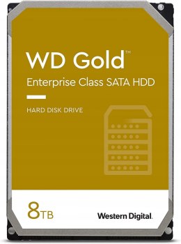 Dysk wewnętrzny HDD WD Gold 8TB WD8004FRYZ GW FV