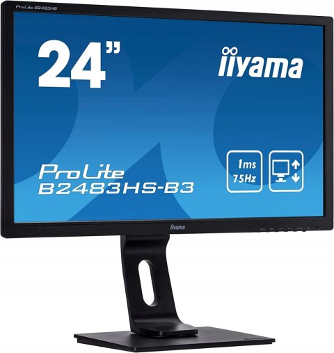 MONITOR IIYAMA B2483HS-B3 24'' FULLHD 1MS 75Hz HIT