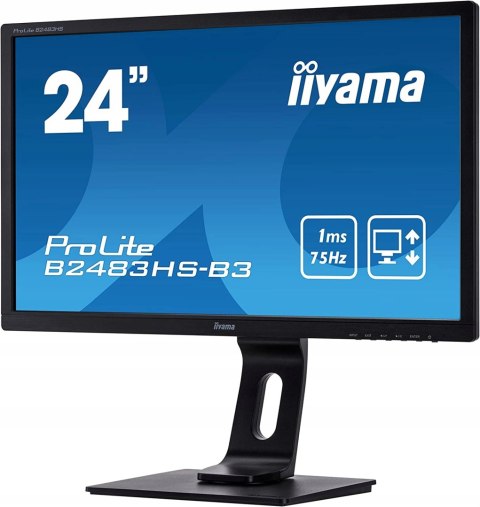 MONITOR IIYAMA B2483HS-B3 24'' FULLHD 1MS 75Hz HIT