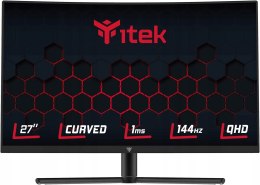 MONITOR ITEK GGC 27'' R1500 1MS 144Hz DLA GRACZA!