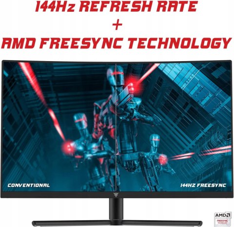 MONITOR ITEK GGC 27'' R1500 1MS 144Hz DLA GRACZA!