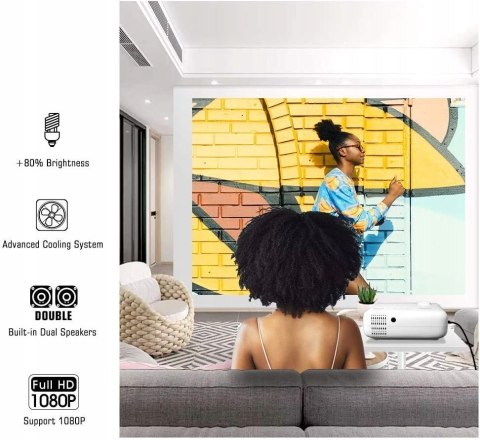 Mini Projektor Elephas Gc333 DO 180 CALI 4500 LUM