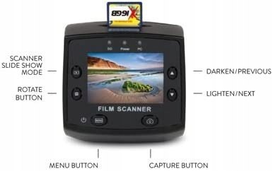 Skaner do filmów Hamlet XDVDIAPO 35mm USB