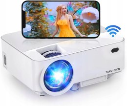 Projektor LED TopVision T21 1080P HD MIRACAST MEGA