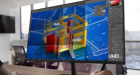 MONITOR SAMSUNG S7 S32A704 32'' UHD 4K BIZNESOWY!