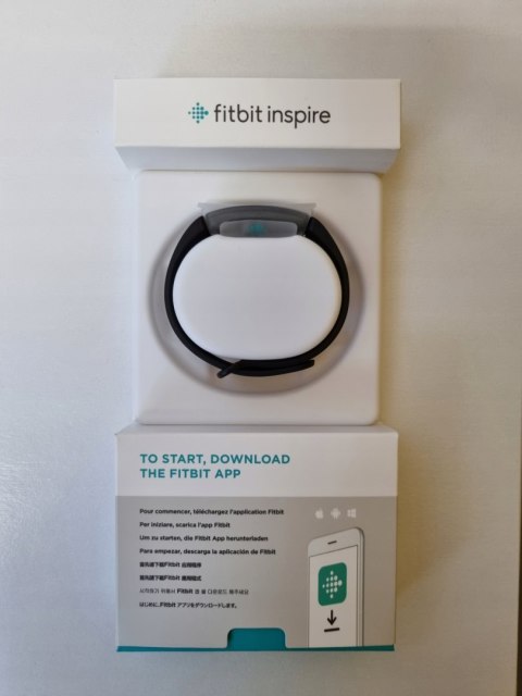 Opaska sportowa Fitbit Inspire HR czarny OKAZJA!