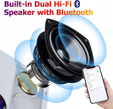 PROJEKTOR towond m8tpha WIFI, 1080P, 8000:1 7000LM