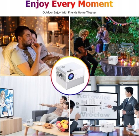 PROJEKTOR towond m8tpha WIFI, 1080P, 8000:1 7000LM
