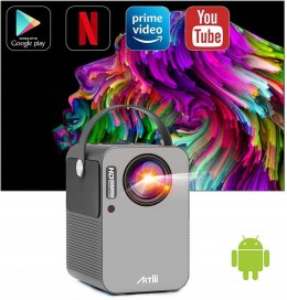 Projektor LED Artlii Play Android 9.0 FULL HD HIT!