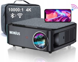 Projektor WiMiUS K1 1080P 5G Bluetooth 4K MIRACAST