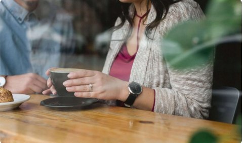 Withings Steel HR (40mm) - Black, Stal nierdzewna