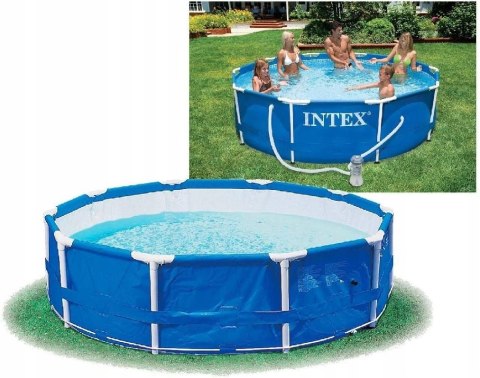 BASEN INTEX METAL FRAME POOL 366X76 STELAŻOWY HIT!