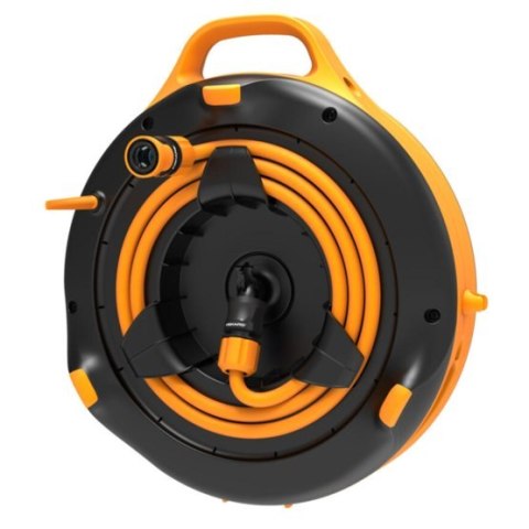 Bęben z wężem FISKARS S 9mm(3/8") 15m + uchwyt