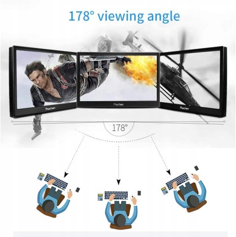 PRZENOŚNY MONITOR PRECHEN HD-116 HDMI OKAZJA HIT!