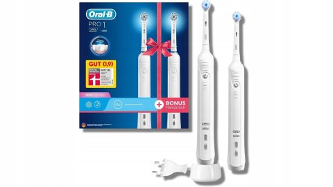 Szczoteczka elektryczna Oral-B PRO 1 290 2 sztuki