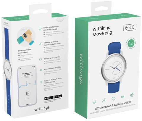 Zegarek sportowy WITHINGS Move Niebieski OKAZJA!
