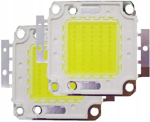 2 szt. COB LED Chip 50W biała 6000K żarówka LED