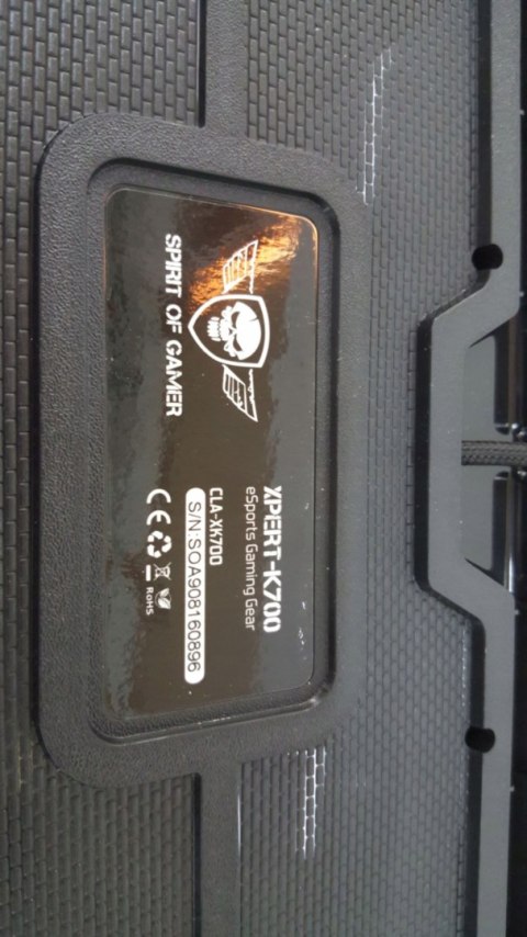 Klawiatura mech Spirit of Gamer Xpert-K700 RGB