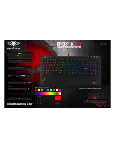 Klawiatura mech Spirit of Gamer Xpert-K700 RGB