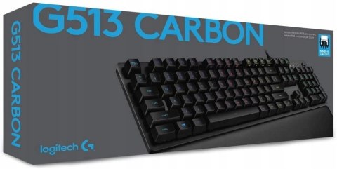 Klawiatura mechaniczna LOGITECH G513 Carbon ! DE ! Klawiatura mechaniczna LOGITECH G513 Carbon ! DE !