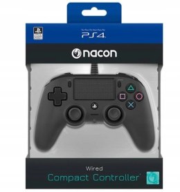 Pad przewodowy PC/PS4 NACON Compact Czarny