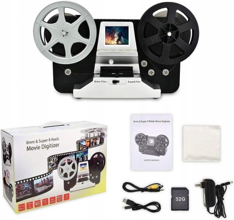 Skaner do filmów Mersoco Super 8 Normal 8 NOWY ! Skaner do filmów Mersoco Super 8 Normal 8 NOWY !