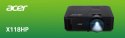 Projektor DLP Acer X118HP czarny