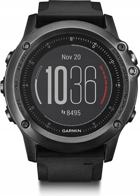 Smartwatch Garmin Fenix 3 Sapphire HR Czarny LUX!