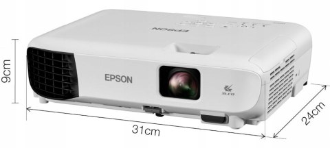 Projektor 3LCD Epson EB-E10 kompaktowy 3600 ANSI
