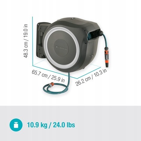 Bęben naścienny Gardena RollUp M/L 18622-20 GW FV