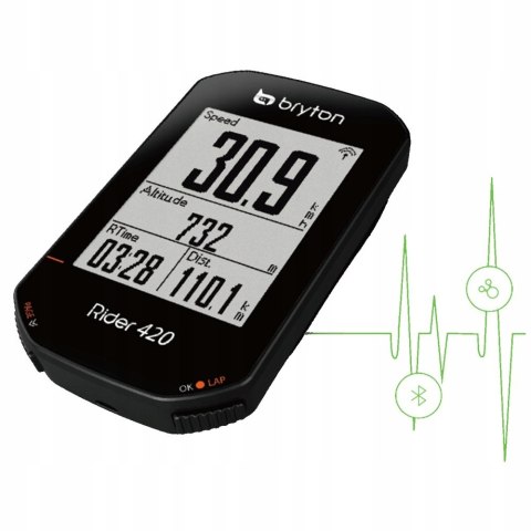 Licznik rowerowy BRYTON Rider 420 STAN IDEALNY