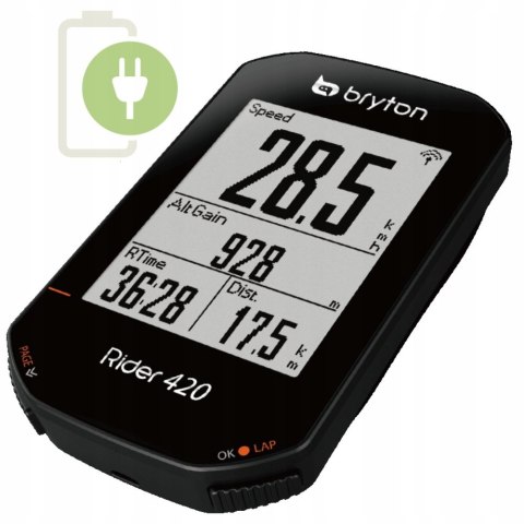 Licznik rowerowy BRYTON Rider 420 STAN IDEALNY