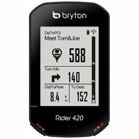 Licznik rowerowy BRYTON Rider 420 STAN IDEALNY