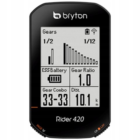 Licznik rowerowy BRYTON Rider 420 STAN IDEALNY