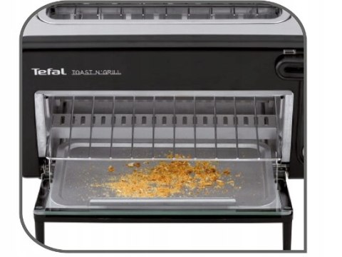 Opiekacz Tefal Toast n'Grill czarny 1300 W MEGAHIT Opiekacz Tefal Toast n'Grill czarny 1300 W MEGAHIT