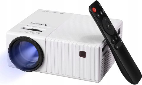 PROJEKTOR MINI SYLLABLE 4K HD LED PILOT HDMI USB