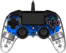 Pad przewodowy PS4 Nacon niebieski ŚWIECĄCY HICIOR