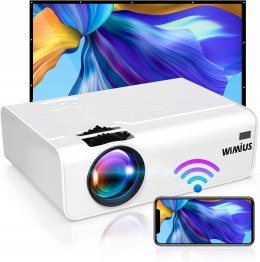 MINIPROJEKTOR LCD WiMiUS K2 7500L HD 1080P WIFI