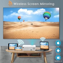 MINIPROJEKTOR LCD WiMiUS K2 7500L HD 1080P WIFI