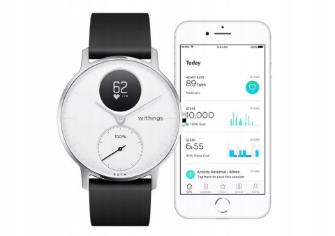 Smartwatch Withings Steel HR Hybrid 36mm MEGAHIT