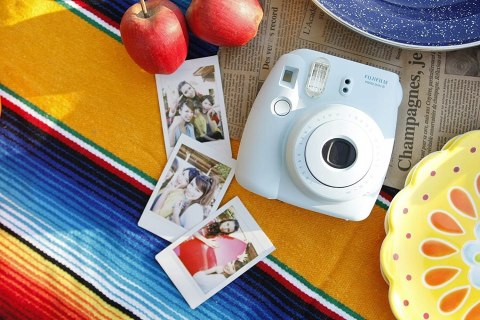 Aparat natychmiastowy Fujifilm Instax Mini 8 blue