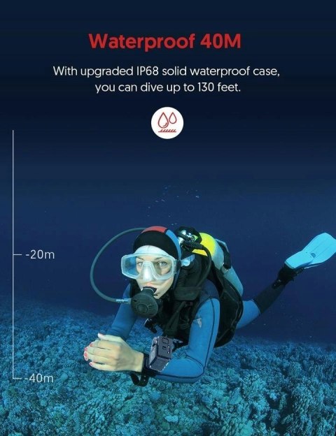 Kamera sportowa Victure AC800 4K UHD