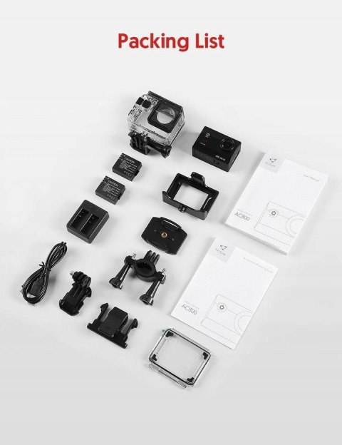 Kamera sportowa Victure AC800 4K UHD