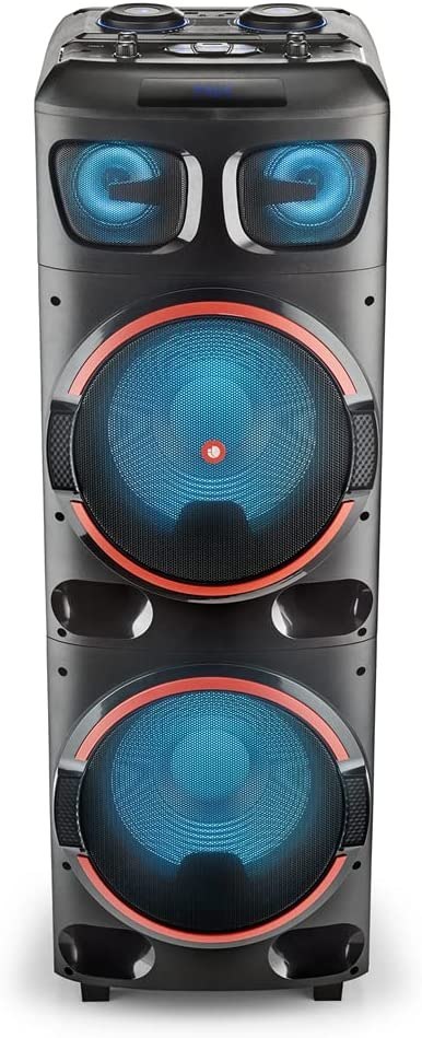 GŁOŚNIK NGS WILD DUB 2 800W BT USB AUX BLACK HIT!